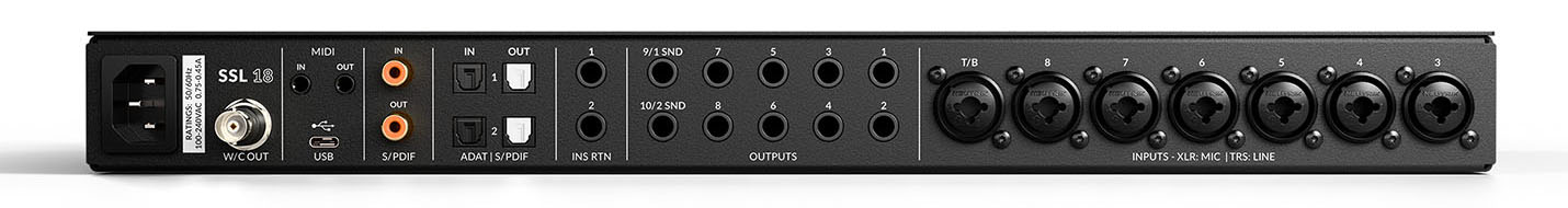 Ssl 18 - USB audio interface - Variation 2