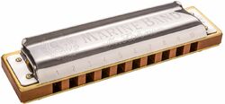 Chromatic harmonica Hohner 1896/20 Harmo Marine Band 10 TR Bb