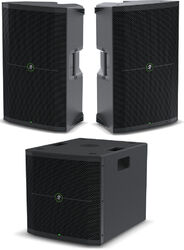 Complete pa system Mackie 2 x Thump 215 + Thump 115S