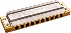 Chromatic harmonica Hohner 2005/20 C Harmo Marine Band Deluxe