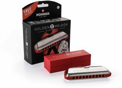 Chromatic harmonica Hohner 544/20 Golden Melody Prog E
