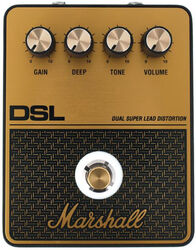 Overdrive, distortion & fuzz effect pedal Marshall Amp Series DSL Dual Super Lead Distortion Pedal