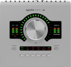 Thunderbolt audio interface Universal audio Apollo Twin X Quad Gen 2 Studio+