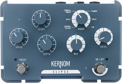 Modulation, chorus, flanger, phaser & tremolo effect pedal Kernom Elipse