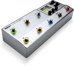 Guitar amp modeling simulation Line 6 HX Stomp XL Limited Silver