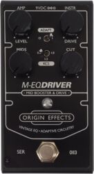 Overdrive, distortion & fuzz effect pedal Origin effects M EQ DRIVER Black Edition OVERDRIVE