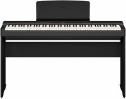 Portable digital piano Yamaha P-225 Black + L-200 B