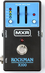 Overdrive, distortion & fuzz effect pedal Mxr Rockman X100