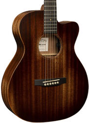 Folk guitar Martin Junior 000C Jr E StreetMaster - Dark mahogany distressed