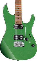 Str shape electric guitar Ibanez Prestige AZ2402 AGM (Japan) - Apple green metallic
