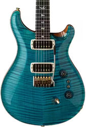 Double cut electric guitar Prs USA Custom 24-08 10 Top (TCI Pickups) - Carroll blue