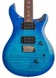 Double cut electric guitar Prs SE Custom 24 Ltd - Lake blue
