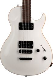 Single cut electric guitar Vigier G.V. Rock - Pearl white