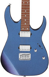 Str shape electric guitar Ibanez GRG121SP BMC GIO - Blue metal cameleon