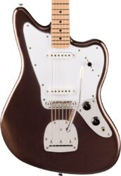 Retro rock electric guitar Squier Affinity Jaguar - Mystic metallic brown