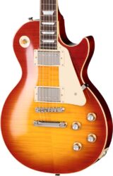 Single cut electric guitar Epiphone 1960 Les Paul Standard Reissue - Washed cherry sunburst