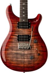 Double cut electric guitar Prs SE Custom 24 (85/15 S Pickups) - Charcoal cherry burst