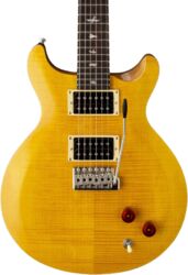 Double cut electric guitar Prs SE Santana - Yellow