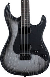 Str shape electric guitar Ltd SN-1000HT - Silver blast