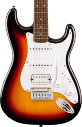 Str shape electric guitar Squier Affinity Stratocaster Junior HSS - 3-color sunburst
