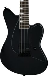 Baritone guitar Jackson Surfcaster SC HT 7-String - Metallic black