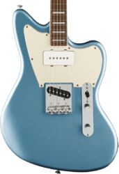 Retro rock electric guitar Squier Paranormal Offset Telecaster SJ - Ice blue metallic
