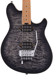 Metal electric guitar Evh Wolfgang Special QM - Charcoal burst