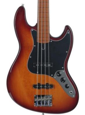 Solid body electric bass Sire Marcus Miller V5 Alder 4ST Fretless - Tobacco sunburst