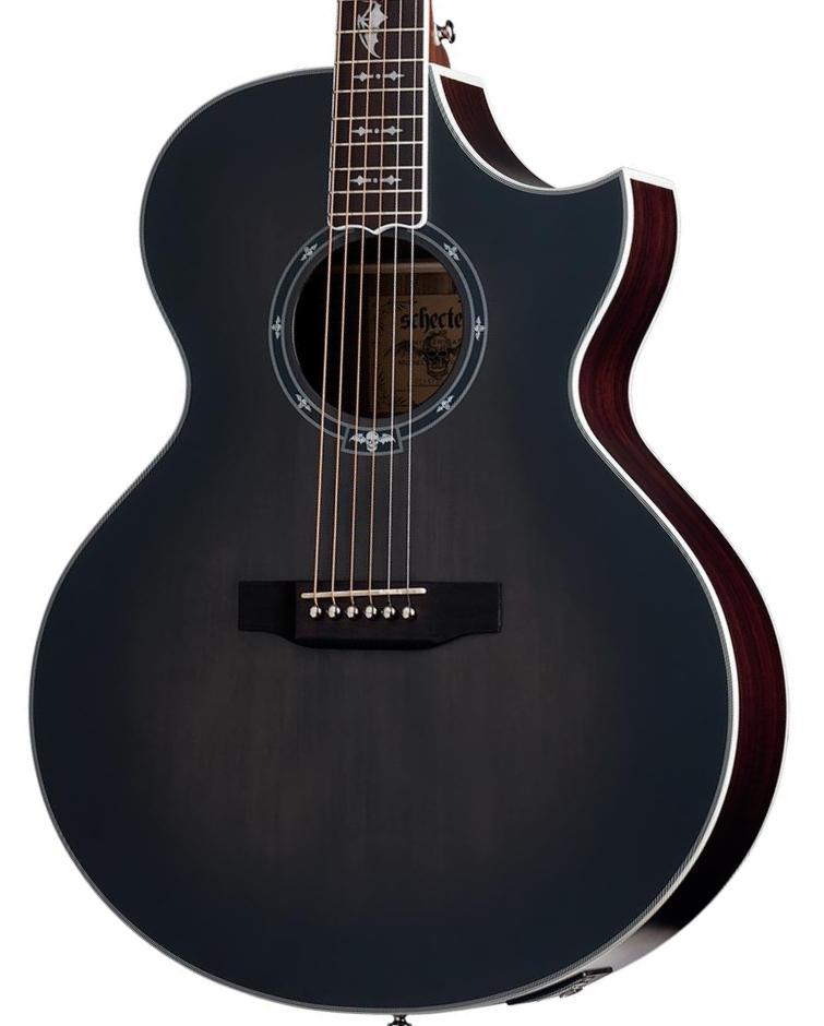 Folk guitar Schecter Synyster Gates SYN GA SC - Trans black burst satin
